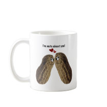 peanut love gift mug by graphicdoodles peanut love gift mug