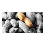 peanut photo card template