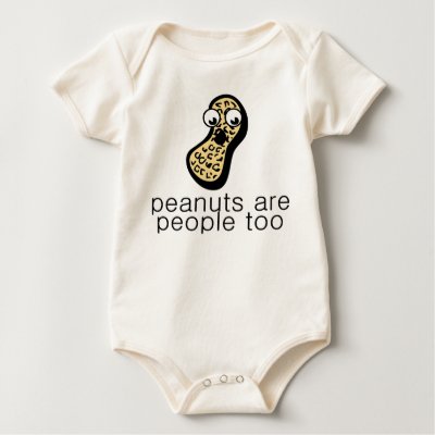 Peanuts are people too! t shirts by IslandVintage