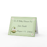 Peapod Baby Shower Invitation Card