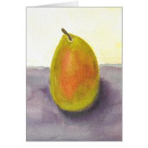 Pear Greeting Card
