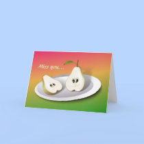 Pear Cut cards