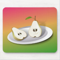 Pear Cut mousepads