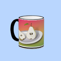 Pear Cut mugs