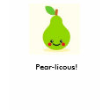 Pear Cutie t-shirts