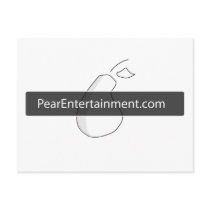 Pear Entertainment Postcard