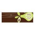 Pear For You Hang Tags business cards