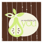 Pear For You Invitations