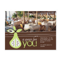 Pear For You Postcard postcards