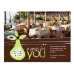 Pear For You Postcard