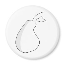 Pear Magnet by lukebob1 Pear Magnet