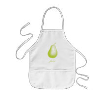 Pear (Poire) Kids Apron by ericar70 Pear (Poire) Kids Apron