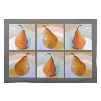 Pear Still Life Placemat