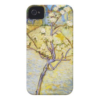 Pear Tree in Blossom Vincent van Gogh fine art Case-Mate iPhone 4 Cases