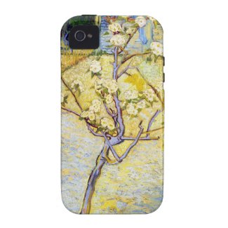 Pear Tree in Blossom Vincent van Gogh fine art Case-Mate iPhone 4 Cases