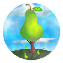 Pear Tree Sticker