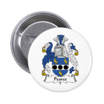 Pearce Family Crest Button