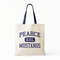 Pearce - Mustangs - High School - Richardson Texas bags by customteamsportswear Pearce - Mustangs - High School - Richardson Texas bags