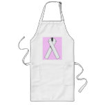 Pearl Awareness Ribbon Products Apron