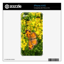 Pearl Crescent Butterfly ~ iPhone 4 Skin