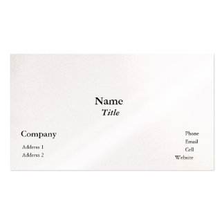 Pearl Finish Business Cards