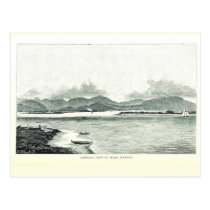 Pearl Harbor, Oahu, Hawaii 1890 Postcard at Zazzle