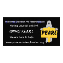 PEARL Logo Black Original Big, EVP logo  Big, w... Photo Card Template