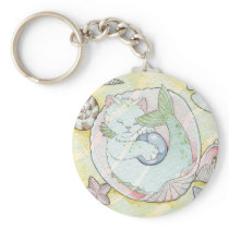 Pearl Mercat keychain keychains