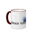 Pearl Necklace Dirty Border Ringer Mug