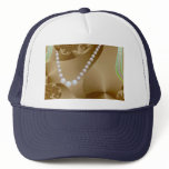 Pearl necklace photo hats