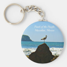 Pearl of the Pacific Mazatlan Mexico Bird Key Chains