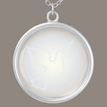 Pearl Peace Dove 2 necklaces