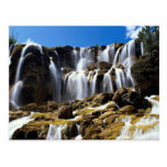 Pearl Shoals Waterfall, Jluzhaigou Nature Reserve, Post Card
