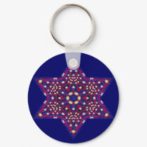 Pearl Star Keychain