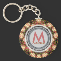 Pearlidelica Monogram Name Keychain keychains