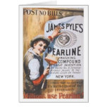 Pearline Washing Compound cards