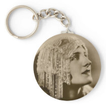 Pearls and Fashion Keychain