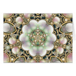 Pearls and Gold Kaleidoscope Cards