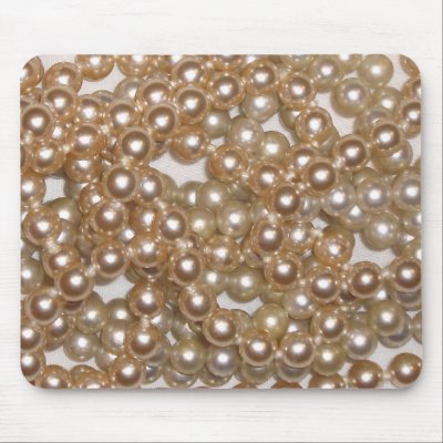 Pearls Mouse Pads