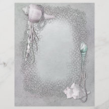 Pearls Seashell Beach Flyers