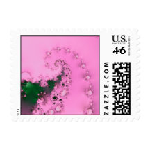 Pearly · Fractal Art · Pink Stamp