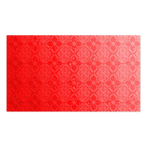 Pearly Red Business Cards Template Blank
