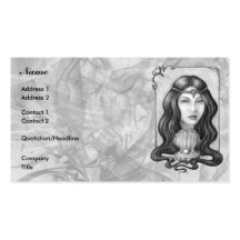 Pearly Tears Business Card Template