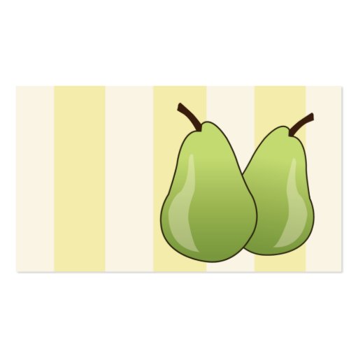 Pears - Business Business Card (back side)