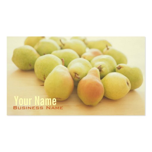 Pears Business Cards (front side)