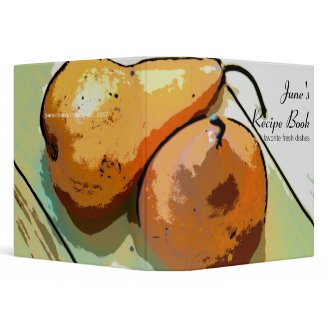 Pears Pair 3 Ring Binder