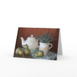 Pears & Pottery Notecard