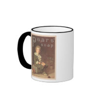 Pears Soap Bubbles Ad mugs by vintagegiftmall Pears Soap Bubbles Ad mugs