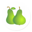 Pears stickers by prawny Pears stickers