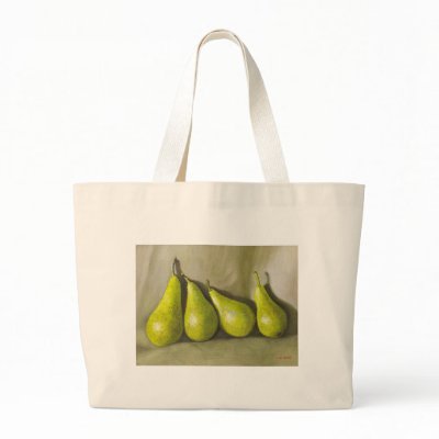 Pears. Still-life Tote Bags by artberry